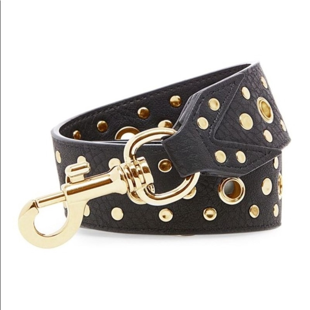 Steve Madden 36” Black/Gold Replacement  Strap